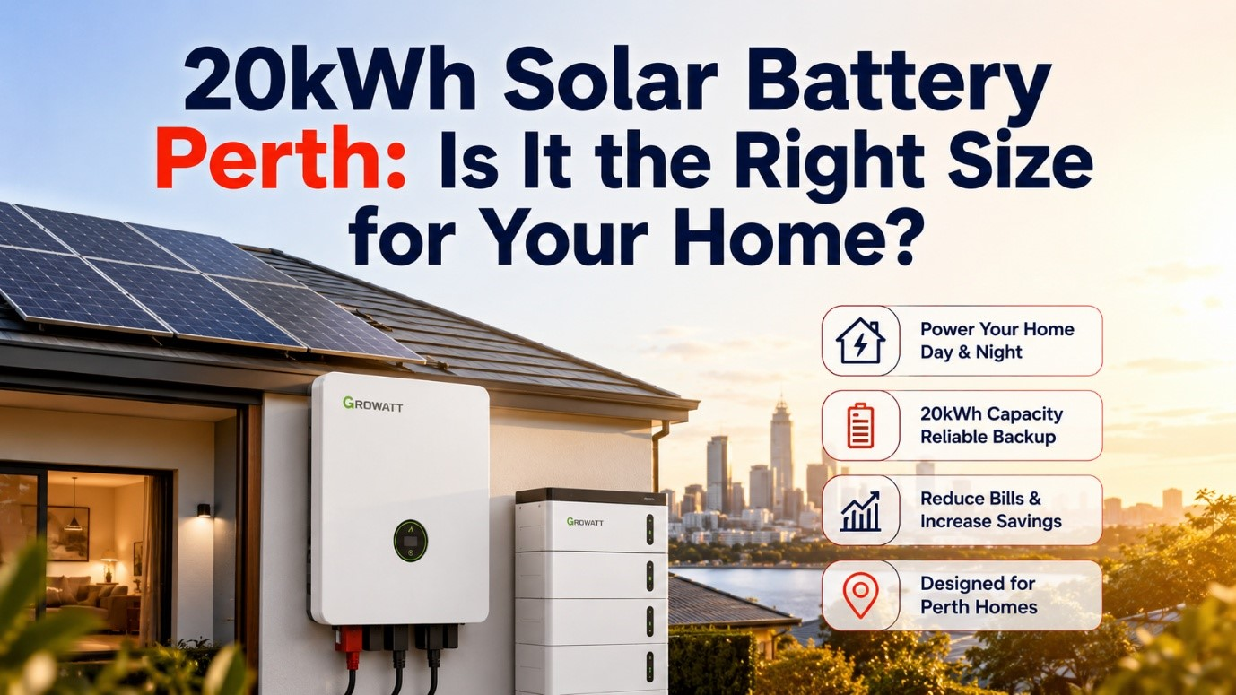 20kWh Solar Battery Perth