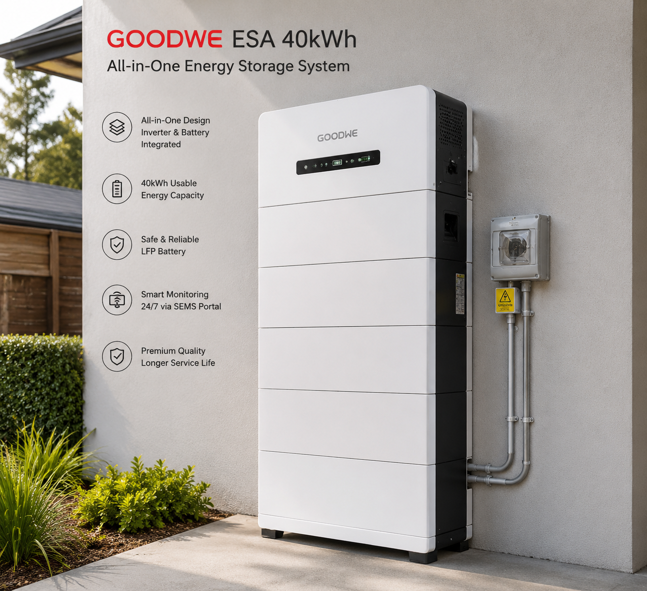 for Goodwe 40Kwh ESA ssytem 
