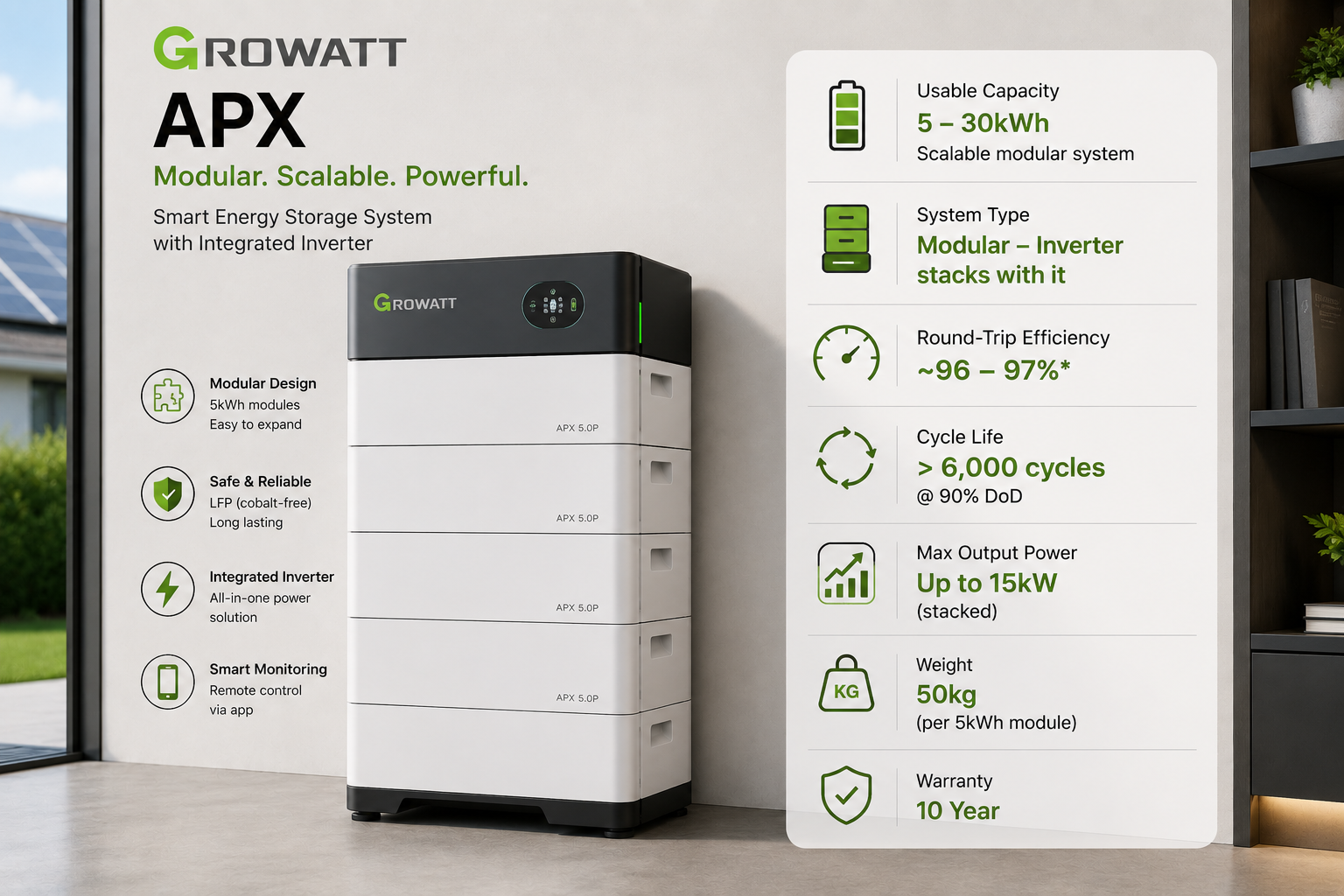 Growatt APX battery unit