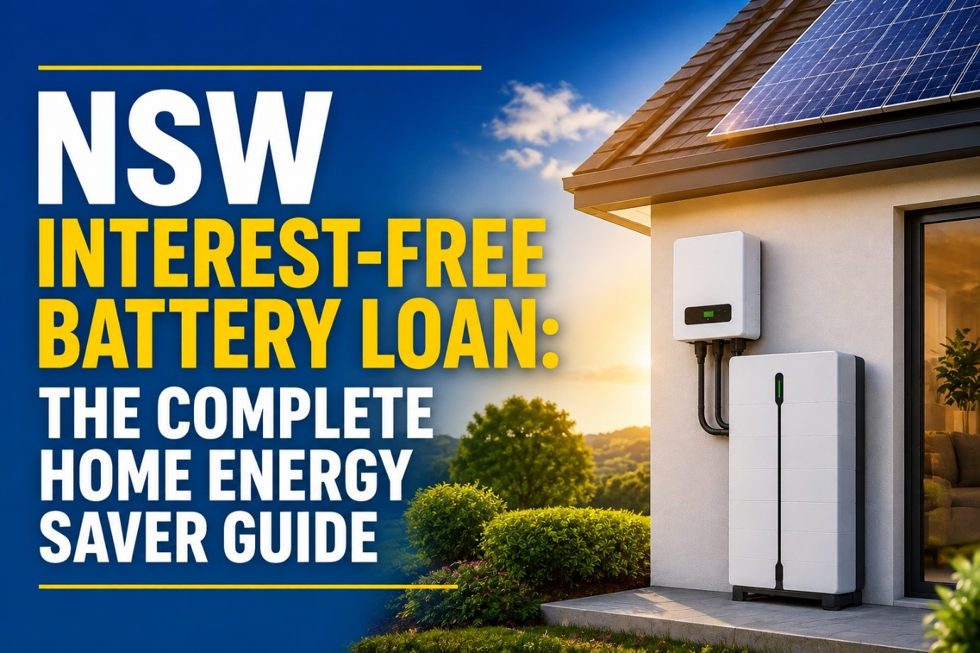 NSW Interest-Free Battery Loan