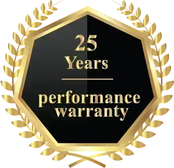 25 Years Performance Warranty